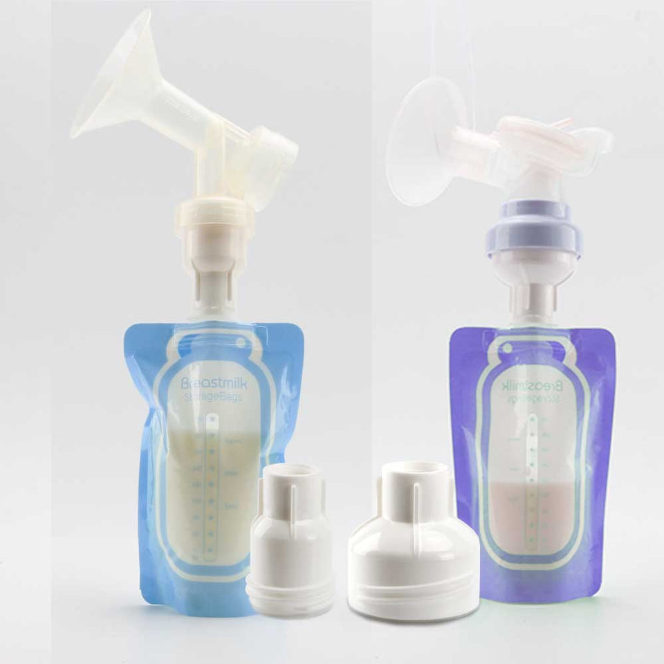 Breast Milk Storage Bag Adaptors
