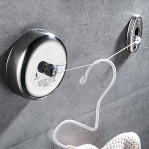 Portable Stainless Steel Retractable Clothesline